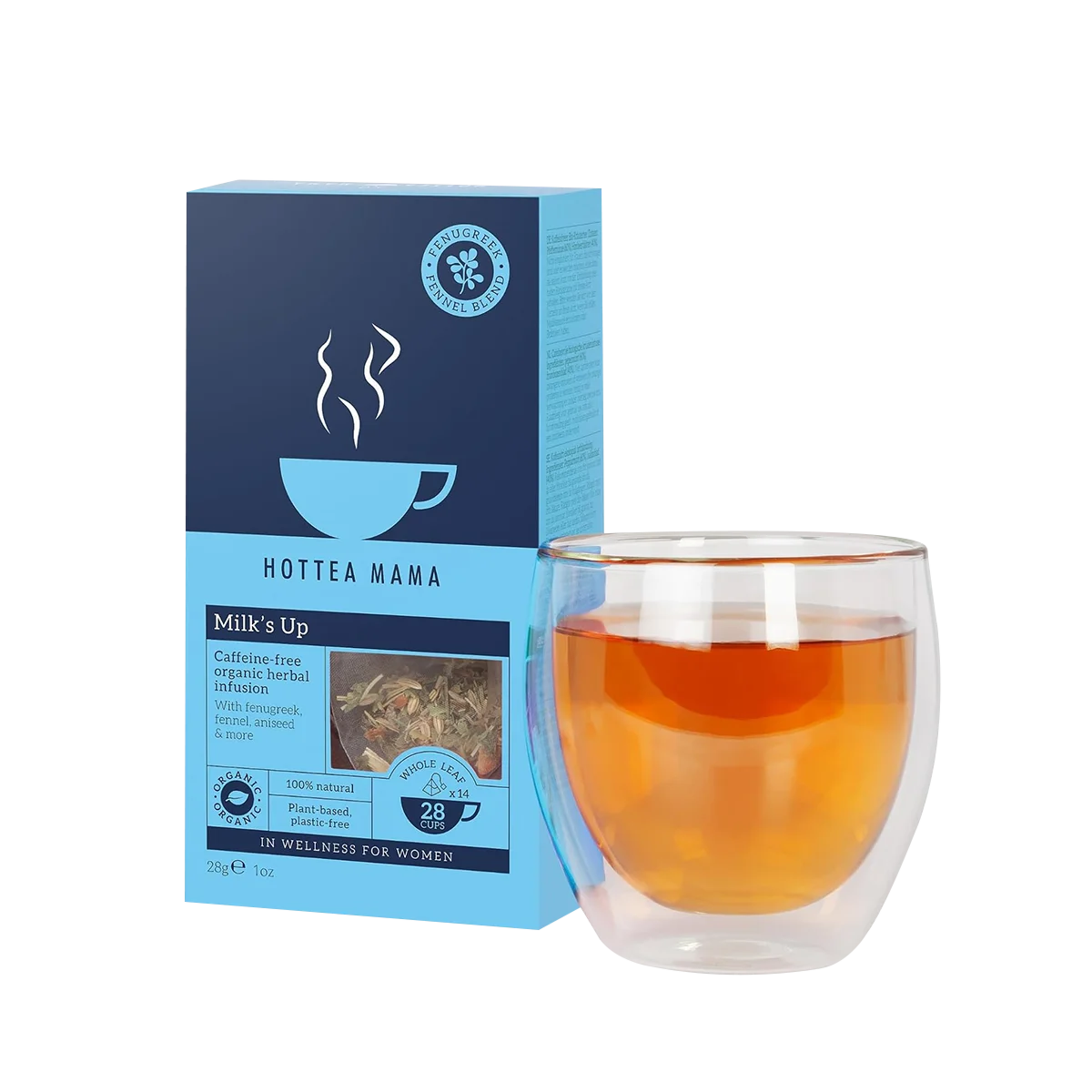 هوت تي ماما شاي دعم الرضاعة 14 كيس - Image 2