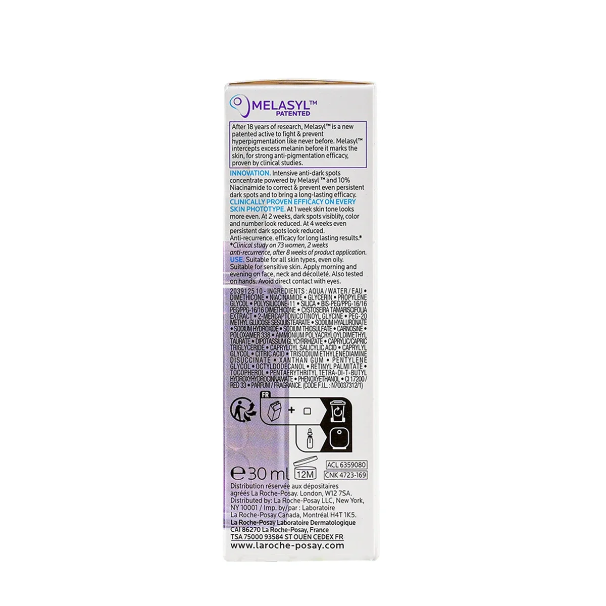 La Roche-Posay Mela B3 Anti-Dark Spot Serum 30 ml - Image 4