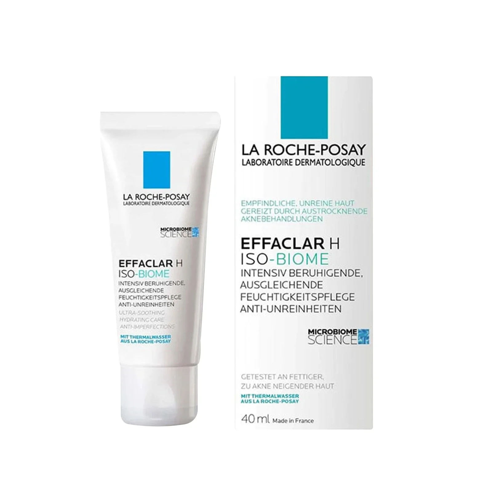 La Roche-Posay Effaclar H Iso-Biome Soothing Moisturizing Cream 40 ml