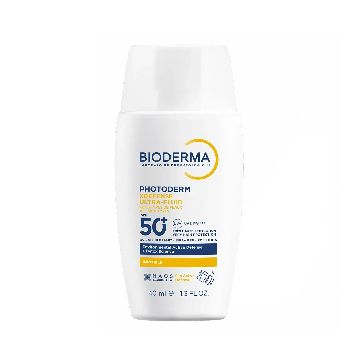 بيوديرما فوتوديرم إكس ديفينس SPF50+ فلويد شفاف للغاية 40مل