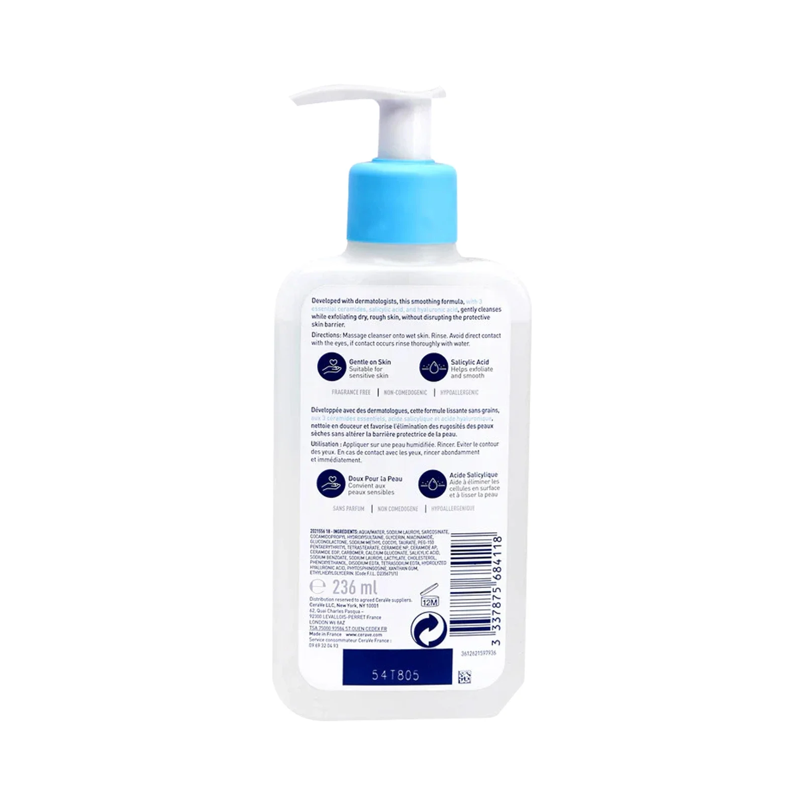 CERAVE SA SMOOTHING CLEANSER 236ML - Image 2